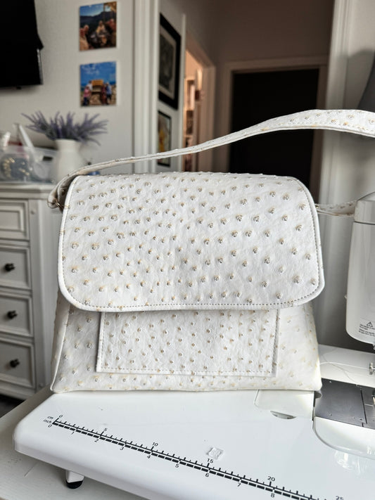 Off White "Ostrich" Handbag