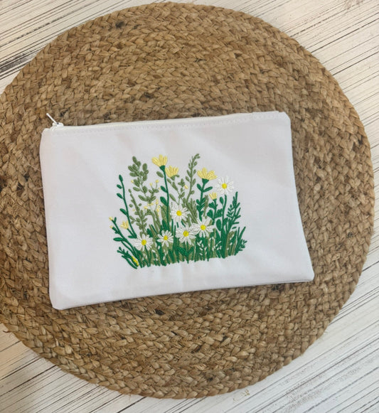 Daisy Pouch (Lined)